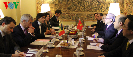 ការចរចារជាន់ខ្ពស់រវាងវៀតណាម-ប៊ែលហ្សីក